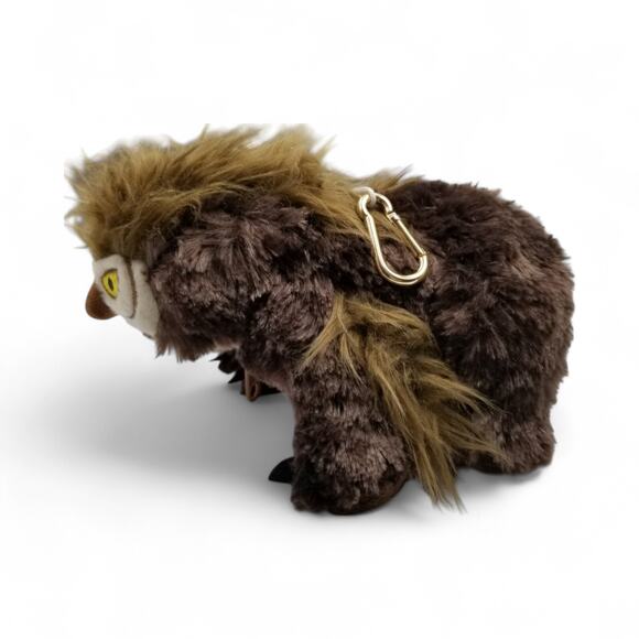 Dungeons & Dragons Owlbear Plush Toy Gamer Pouch D & D Zipper Dice Bag 2019 Hook - Picture 4 of 6